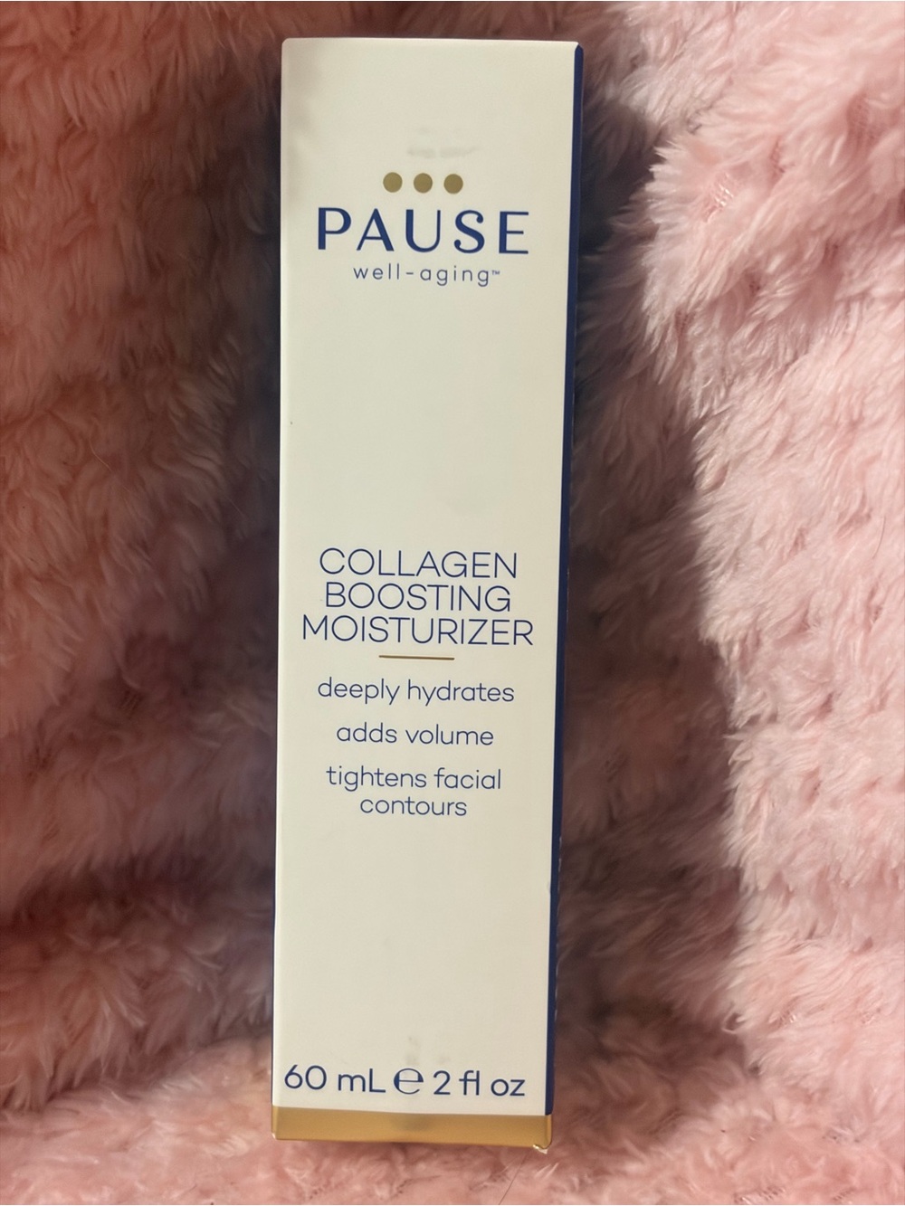 Pause Well Aging Skincare Collagen Boosting Moisturizer Hydrate Tighten 2 oz